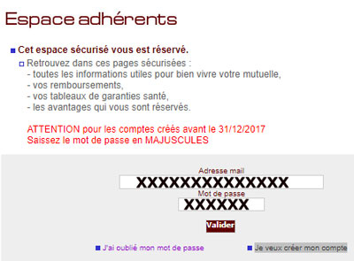 www.mcci.fr Espace Adhérent 