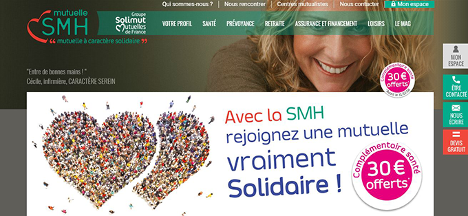 SMH mutuelle groupe Solimut mutuelle