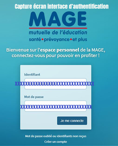 connexion mage mutuelle