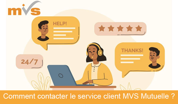 Entrer en contact avec le service client MVS Mutuelle