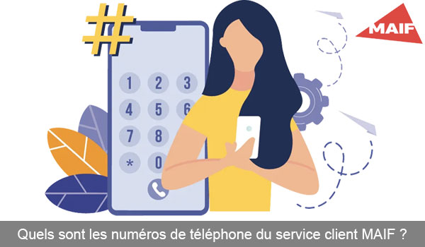 Les numéros de téléphone du service client MAIF